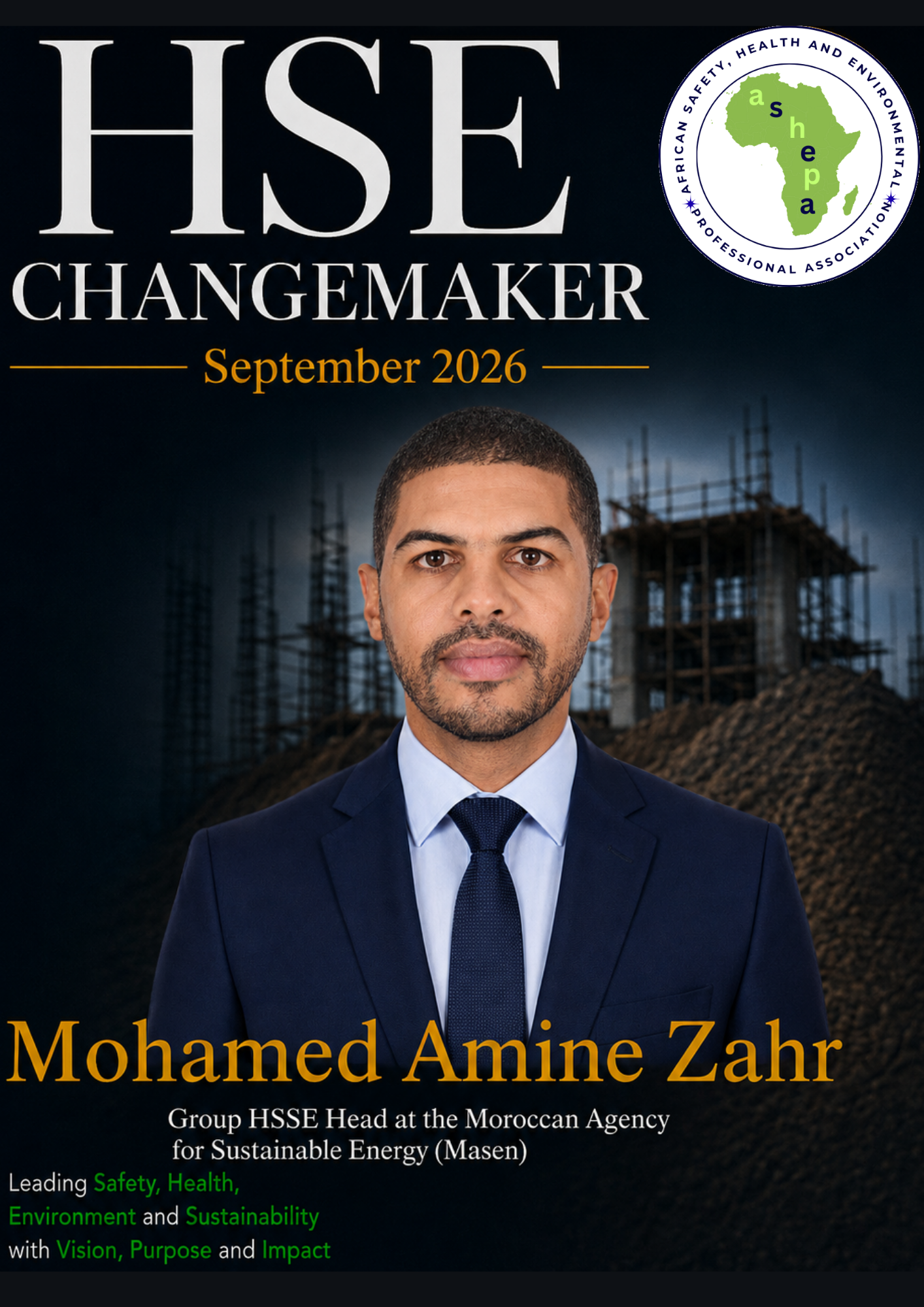 ASHEPA HSE Changemaker September 2026 Cover