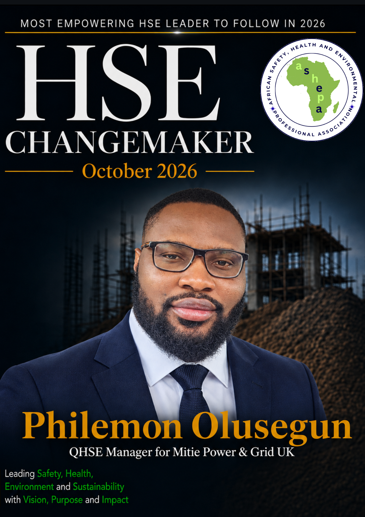 ASHEPA HSE Changemaker October 2026 Cover